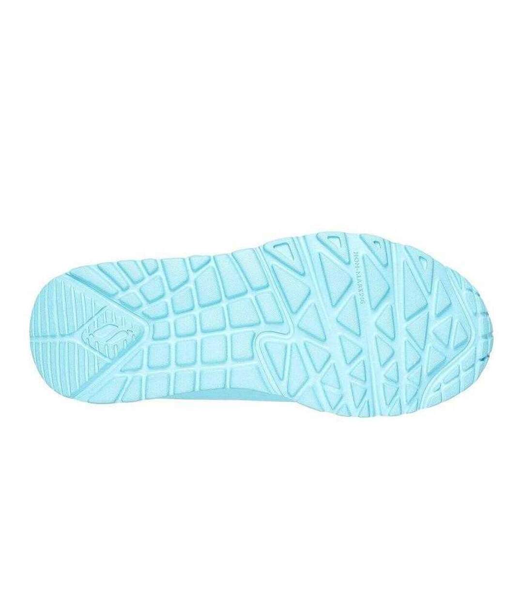 Chaussures Sport Uno Lite Enfant Bleu Skechers-4