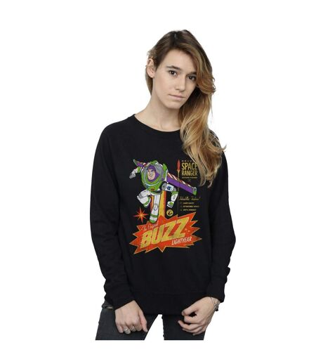 Disney Sweatshirt Womens/Ladies Toy Story 4 The Original Buzz Lightyear (Noir) - UTBI42071