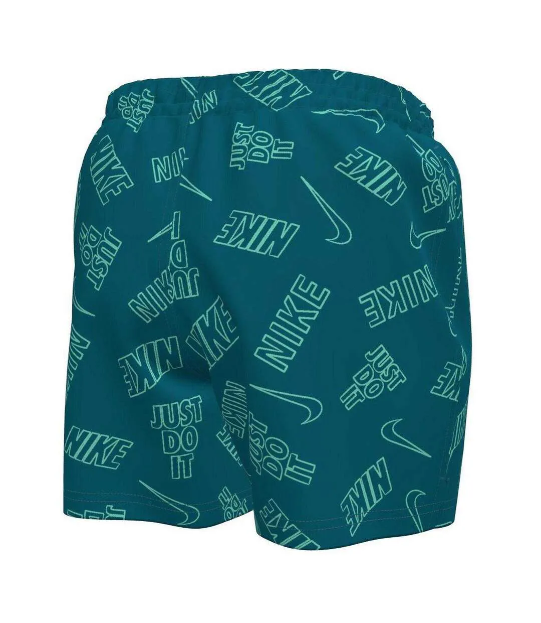 Mens Just Do It All-over Print Swim Shorts Abyss Blue Nike-2