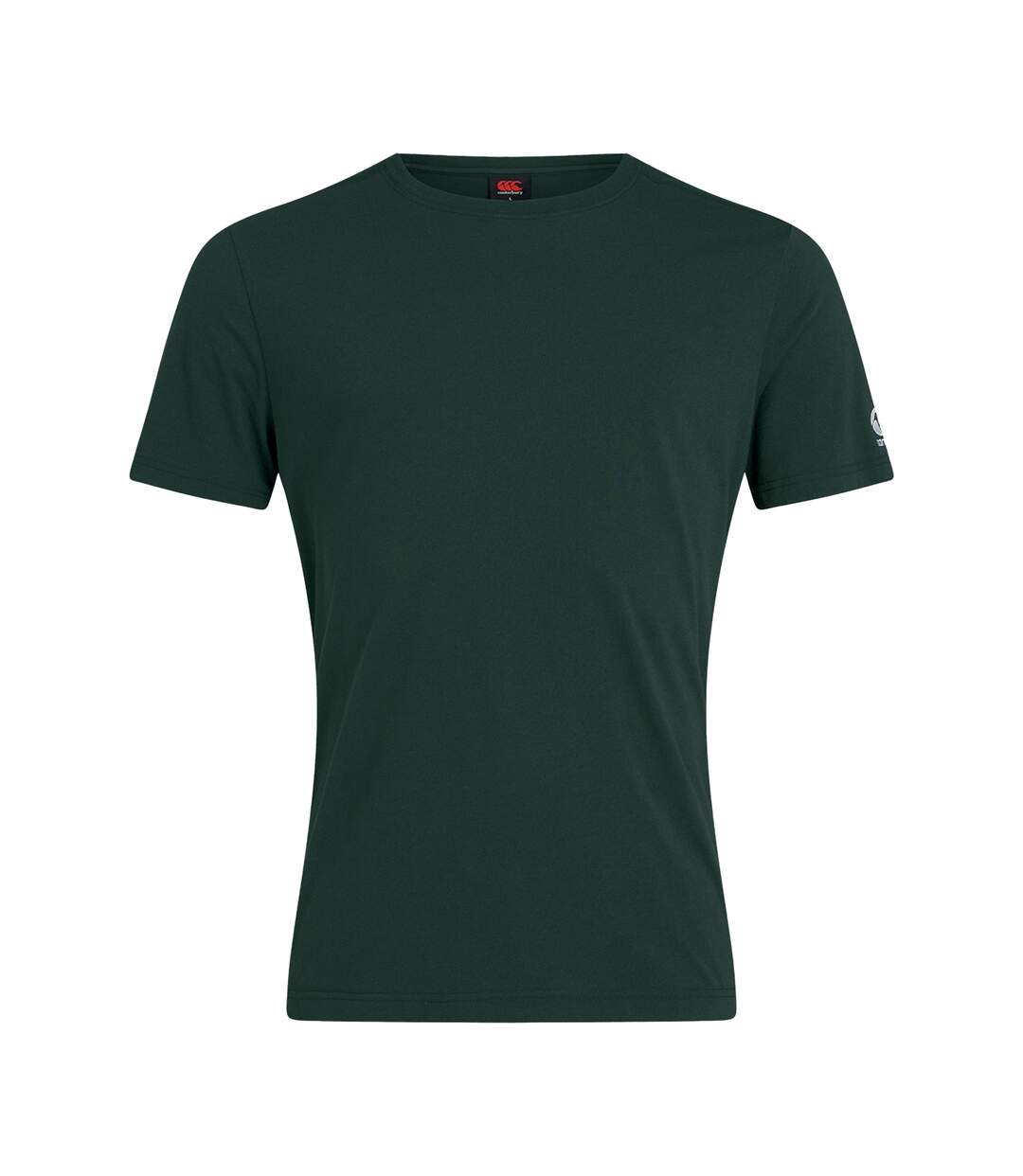 Mens Club Plain T-shirt Forest Canterbury-1