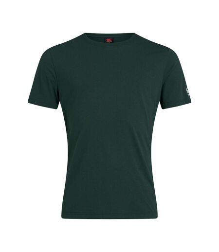 Mens Club Plain T-shirt Forest Canterbury