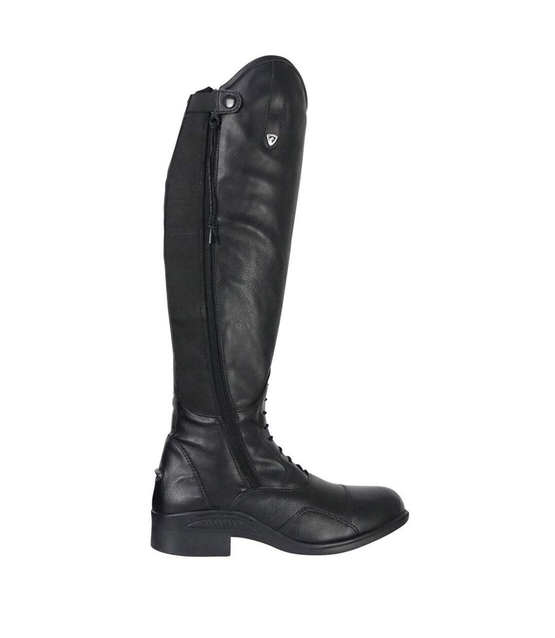 Womens/ladies formia long riding boots black HyLAND-1
