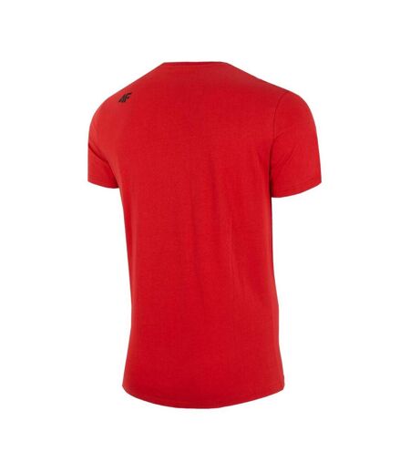 T-shirt H4z22 Tsm354 23m Homme Rouge 4F