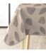 Nappe Toile Cirée Feuillys 140x240cm Beige Lin-2
