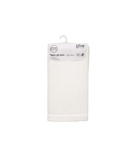 Tapis de Salle de Bain Modern 50x80cm Blanc