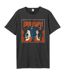 T-shirt Twin Temple Demonophonic Adulte Charbon Amplified-1