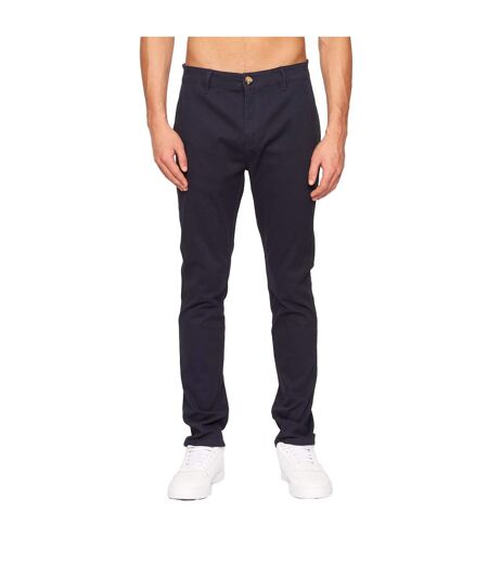 Chino Roysden Homme Bleu Marine Crosshatch