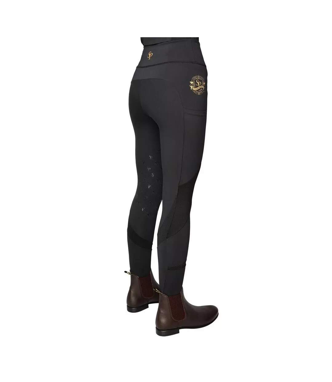 Pantalon de jogging active show rider femme noir / doré Supreme Products-2