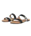 Womens/ladies Millie Leather Straps Sandals Black Boss-4