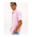 Chemise Manches Courtes Homme Rose Clair Tommy Hilfiger-3