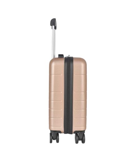 Bagage À Main À 4 Roulettes Underseat Taille Unique Beige Doré Public Dealz
