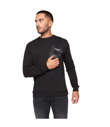 Mens enzoli sweatshirt black Glorious Gangsta