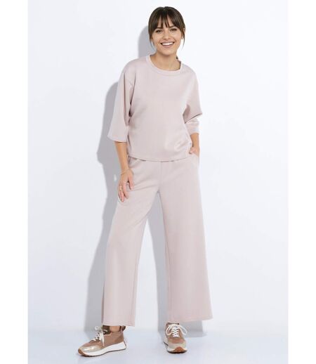 Sweat coupe confort avec manches 3/4