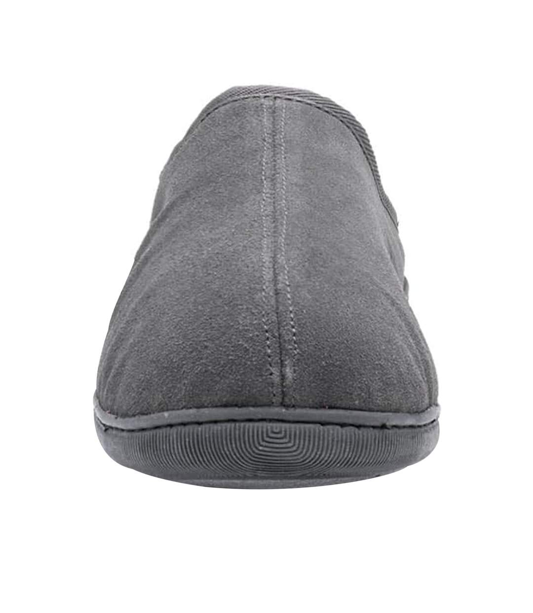 Chaussons ashton homme gris Hush Puppies