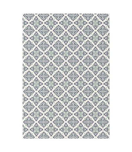 Tapis extérieur tissé kilim rectangle CASADA 7