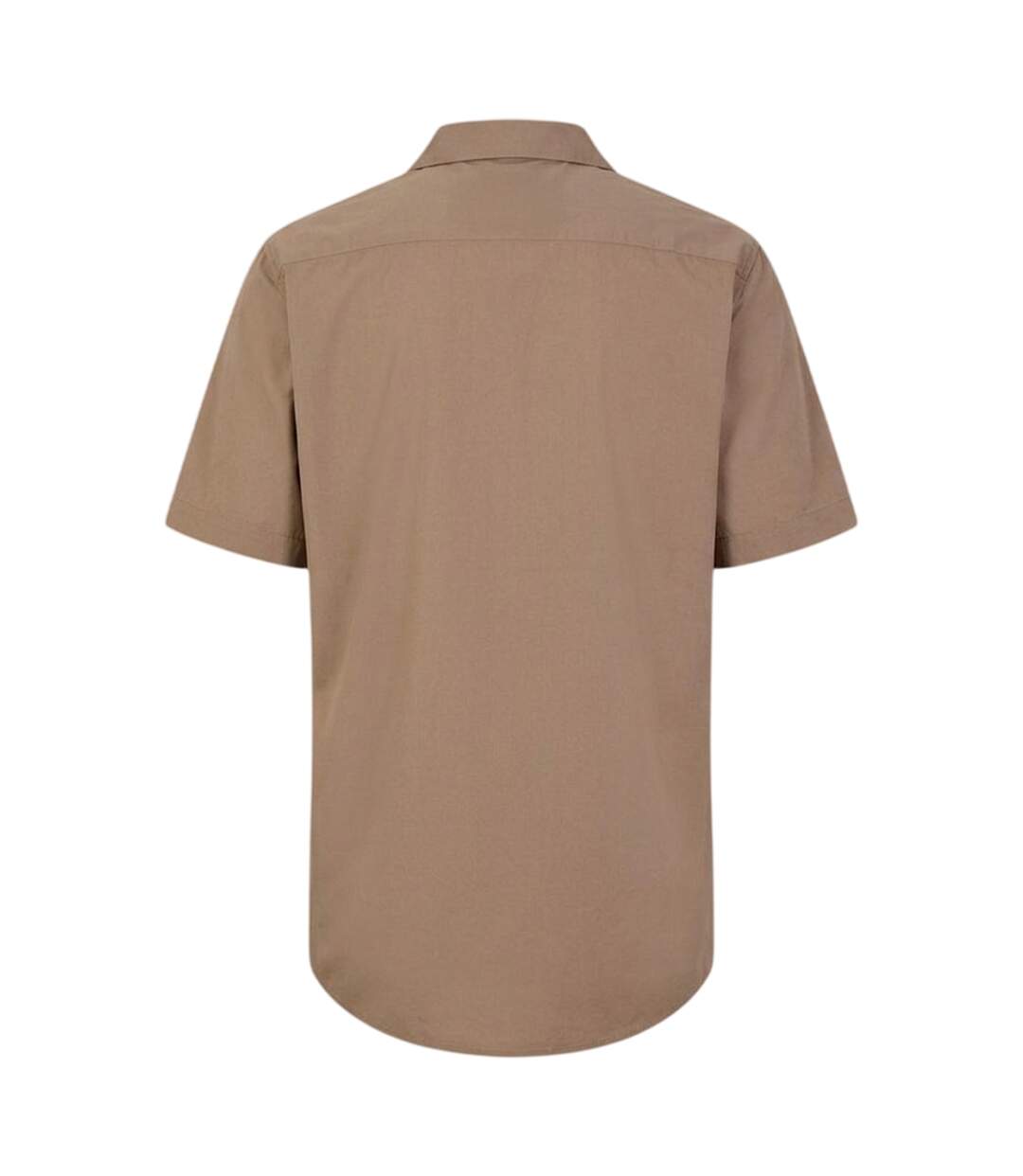 Chemise De Bowling Manches Courtes Motif/style 3d Ellino Homme Marron Hugo-2