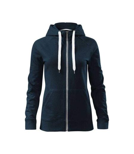 Veste À Capuche Voyage Femme Bleu Marine Malfini