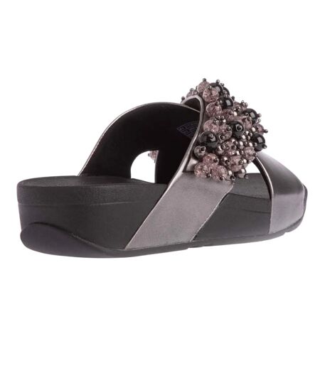 Sandales lulu femme gris / noir FitFlop