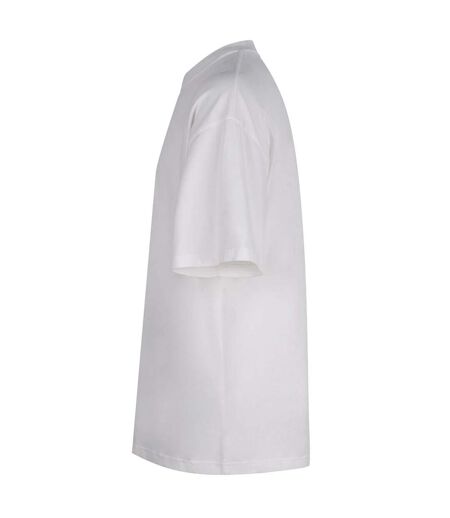 Mens Distortion Washed T-shirt Washed White Anthem