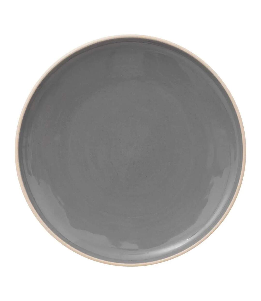 Lot de 6 Assiettes à Dessert Asma 19cm Gris-1