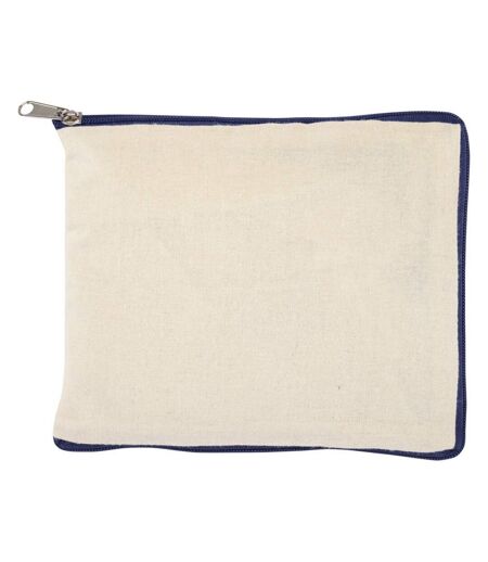 Tote Bag Sierra Taille Unique Naturel Bleu Marine Floso