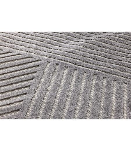 Tapis Déco Aron Solar 200x290cm Gris