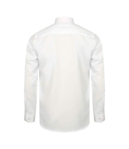 Chemise homme blanc Henbury