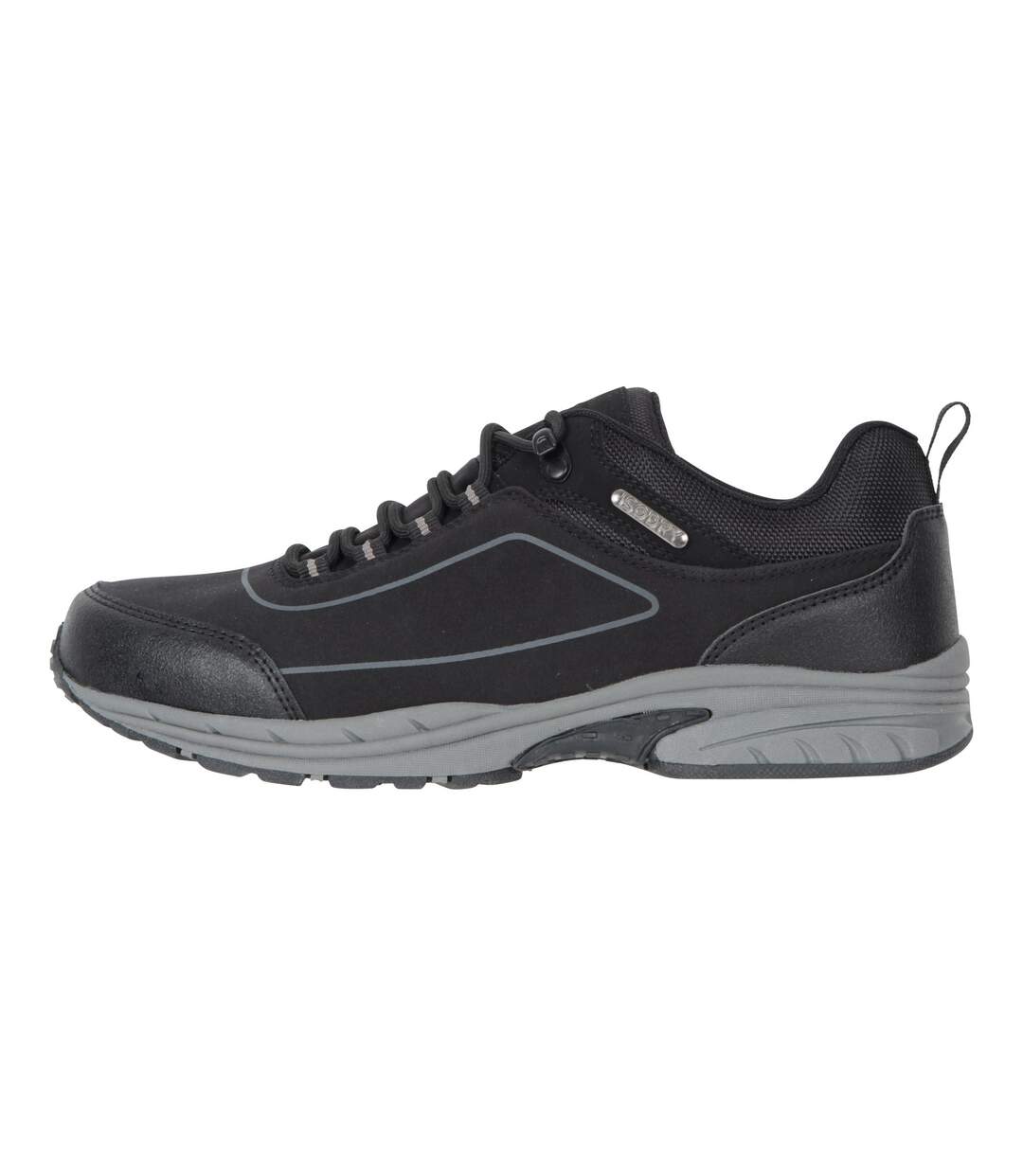 Mens ramble softshell waterproof trainers grey Mountain Warehouse-3