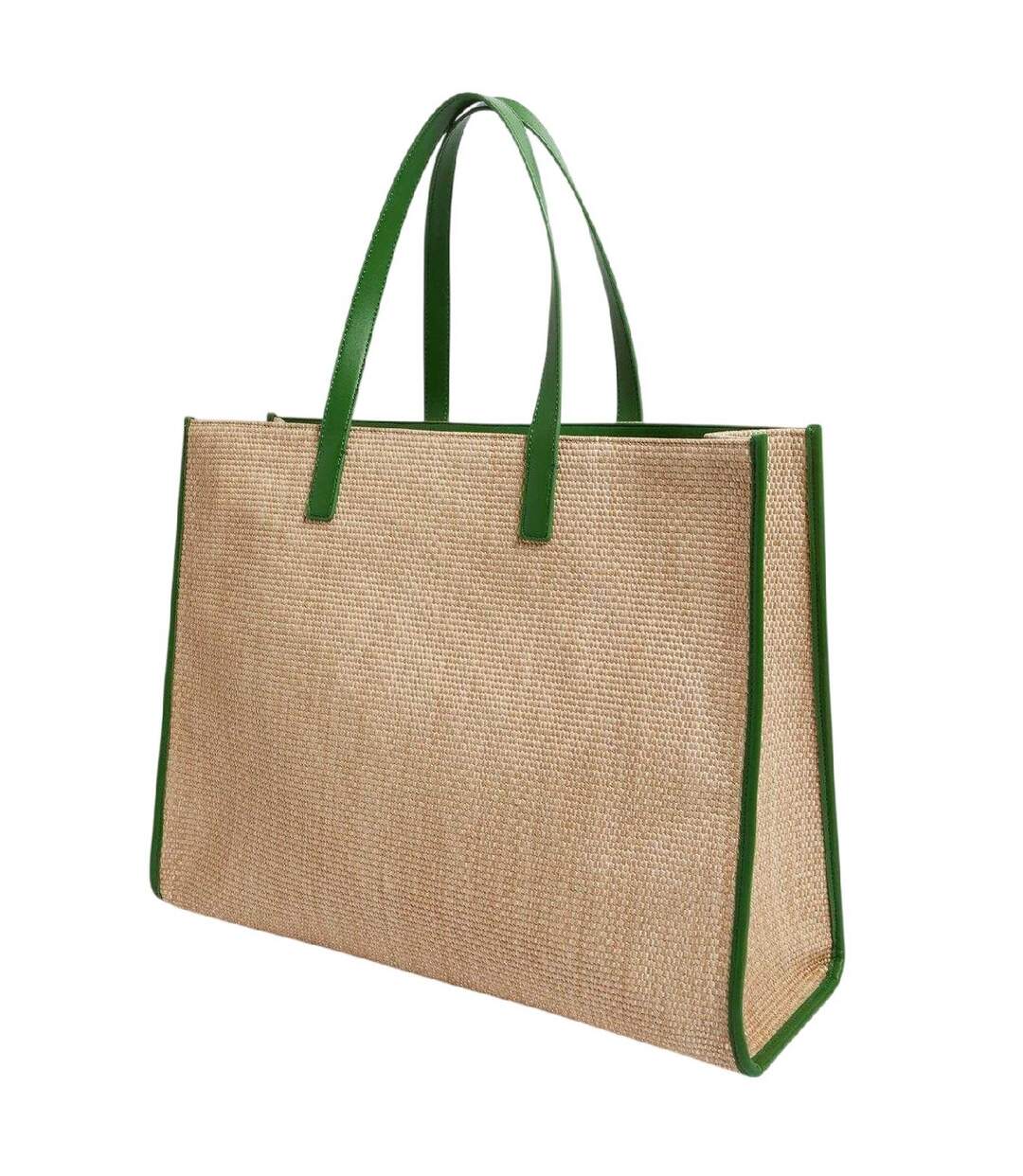 Raffia Tote Bag One Size Green Ted Baker-2