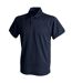 Finden & Hales Mens Piped Performance Polo Shirt (Navy)