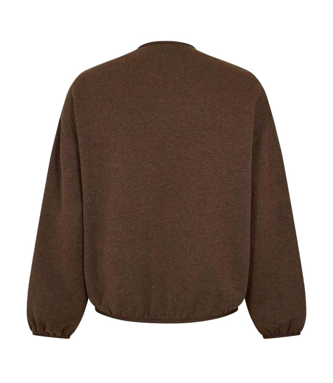 Mens Crew Neck Sweatshirt Brown Fear Of God Essentials-2