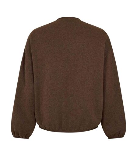 Mens Crew Neck Sweatshirt Brown Fear Of God Essentials