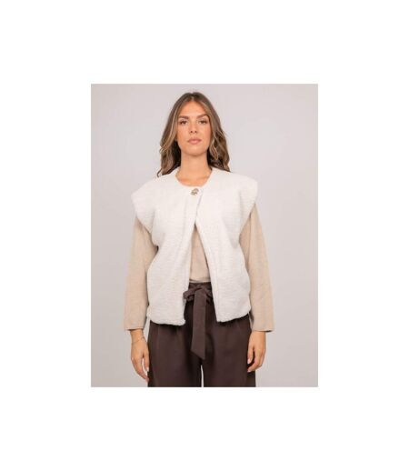 Gilet sans manches fausse fourrure ULLA - Dona X Lisa
