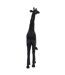 Statuette Déco Girafe Origami 40cm Noir-1