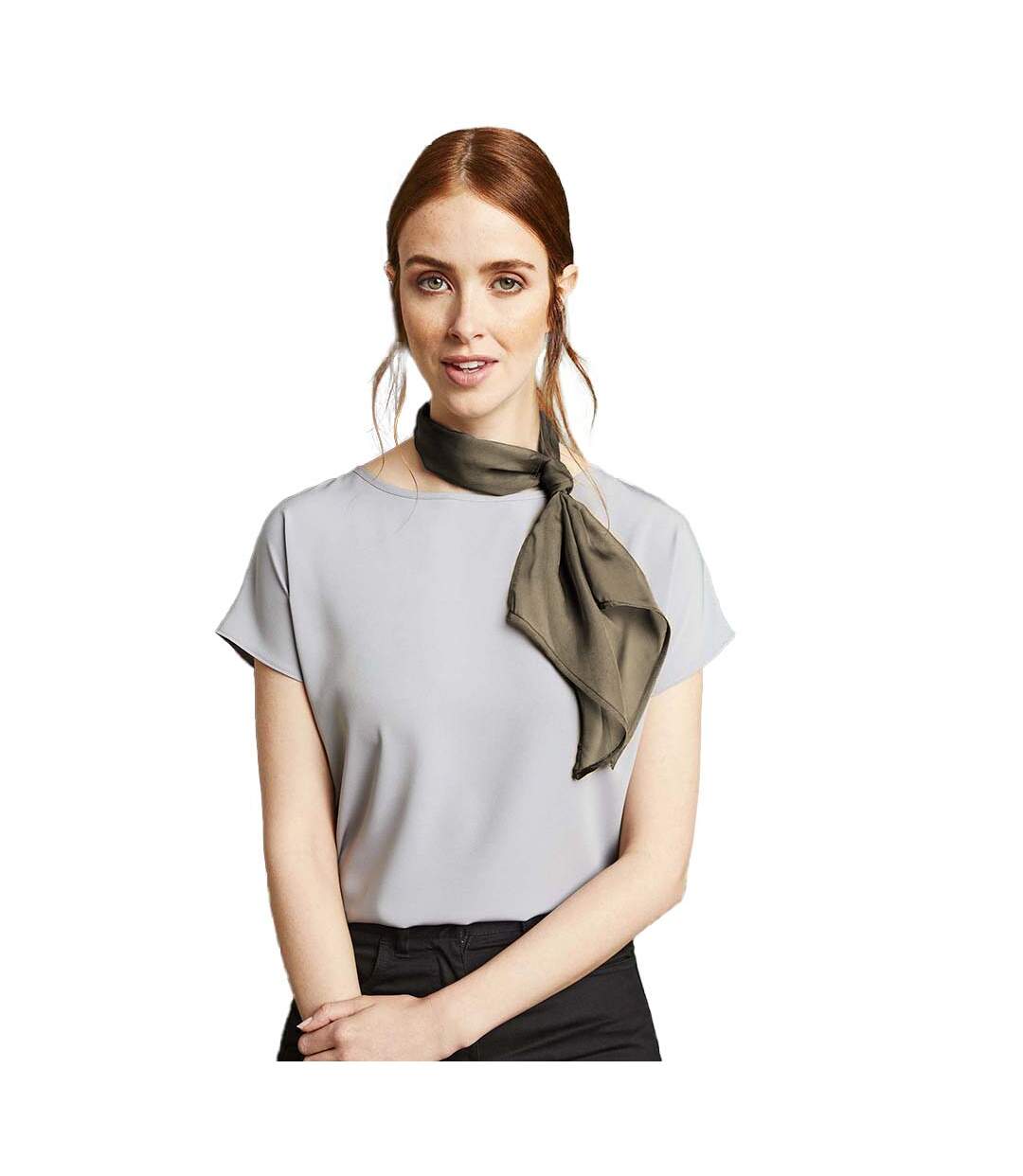 Foulard de travail femme taille unique olive Premier-2