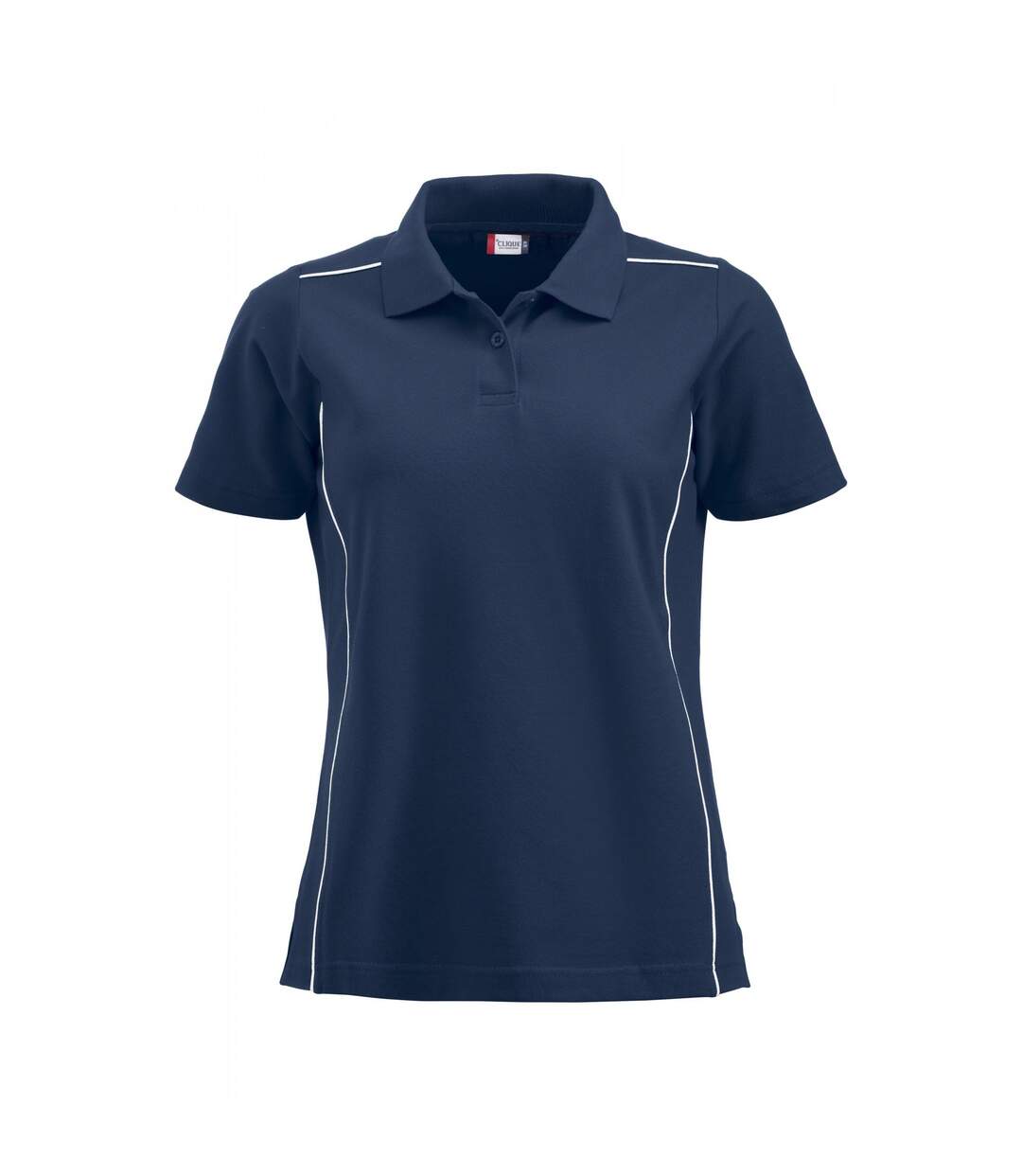 Polo new alpena femme bleu marine foncé Clique-1