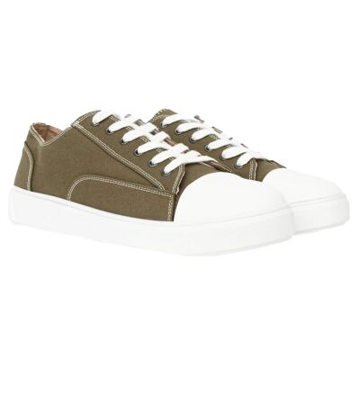 Mens nesta trainers khaki green Duck and Cover