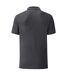 Polo Manches Courtes Homme Gris Foncé Chiné Fruit Of The Loom-2