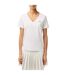 T-shirt femme blanc Lacoste-3