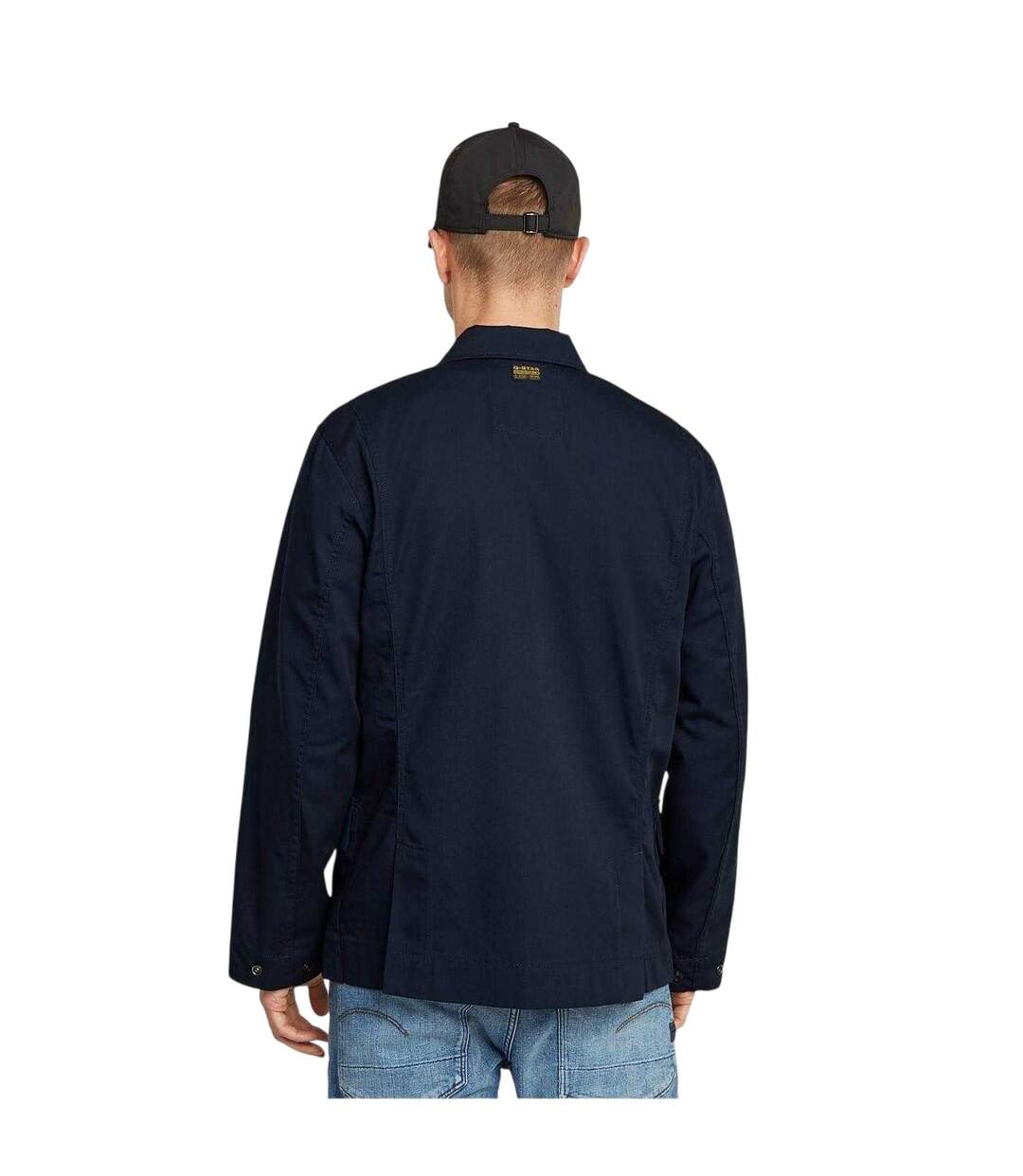 Mens Logo Flap Pocket Overshirt Salute G-Star-3