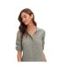 Chemise Manches ¾ Femme Vert Militaire Bella Dahl-3