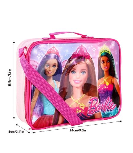Barbie Princess Insulated Lunch Bag (Pink) (One size)