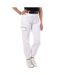 Pantalon Cargo Ceinture Blanc Femme Monday Premium LW-357 - XXL