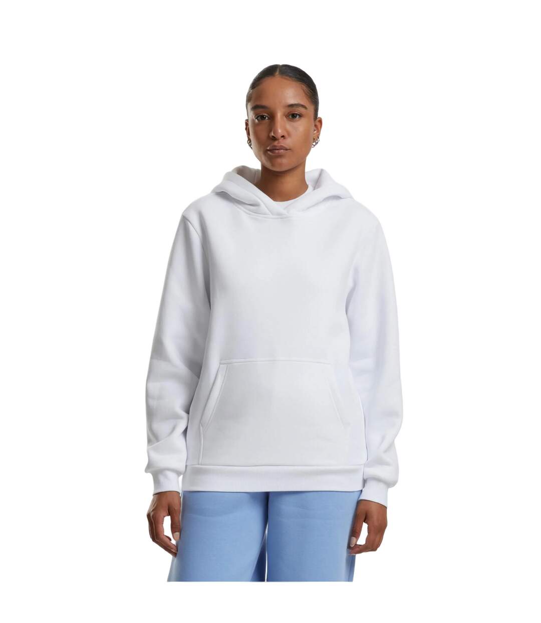 Sweat À Capuche Femme Blanc Urban Classics-1