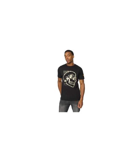 T-shirt Skullmatic Homme Noir Duck And Cover