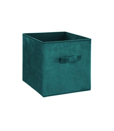 Boîte de Rangement Velours Mix N'Modul 31x31cm Bleu