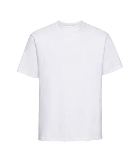 Mens Heavyweight T-shirt White Russell