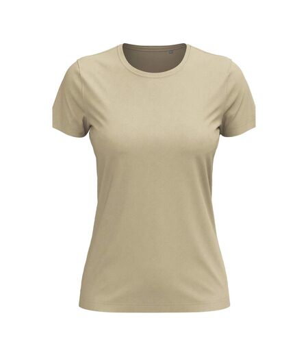 Womens/ladies Classic Tee Sand Stedman