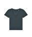 Womens/ladies #e150 v neck t-shirt amalfi teal B&C-1