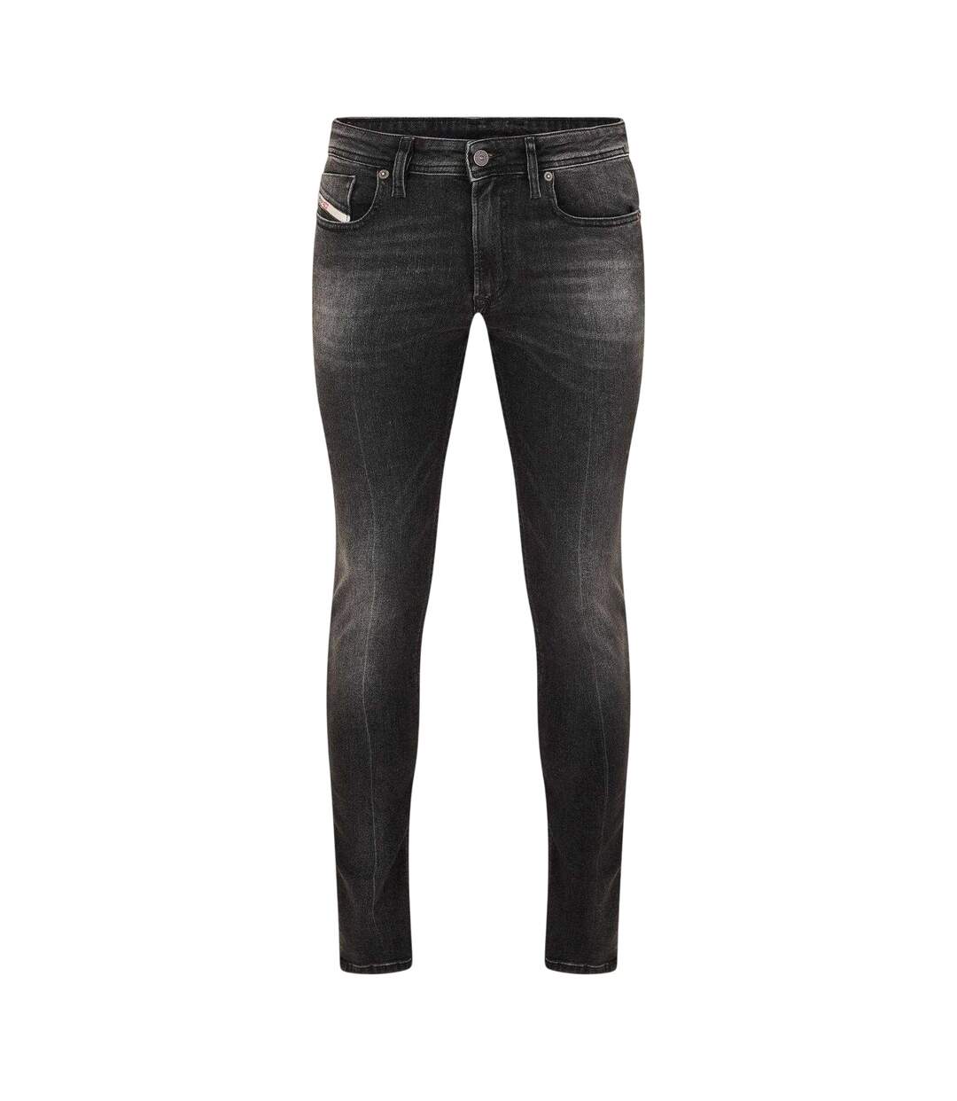 Jean Sleenker Homme Noir Denim Gris Diesel-1